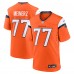 Игровая джерси Denver Broncos Quinn Meinerz Nike Orange Team Game