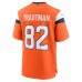Denver Broncos Adam Trautman Nike Orange Team Game Jersey