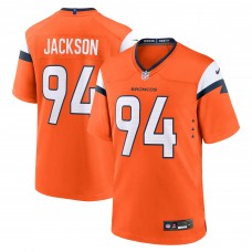Игровая джерси Denver Broncos Jordan Jackson Nike Orange Team Game