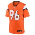 Игровая джерси Denver Broncos Eyioma Uwazurike Nike Orange Team Game
