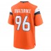 Игровая джерси Denver Broncos Eyioma Uwazurike Nike Orange Team Game
