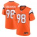 Denver Broncos John Franklin-Myers Nike Orange Team Game Jersey