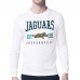 Jacksonville Jaguars Starter White Retro Team Logo Long Sleeve T-Shirt