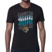 Jacksonville Jaguars Starter Black Repeat Wordmark Retro Team Logo T-Shirt Jacksonville Jaguars Starter Black Repeat Wordmark Retro Team Logo T-Shirt