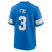 Jack Fox Detroit Lions Nike Team Game Jersey - Blue