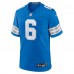 Ifeatu Melifonwu Detroit Lions Nike Team Game Jersey - Blue