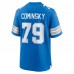 John Cominsky Detroit Lions Nike Team Game Jersey - Blue