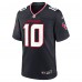 Игровая джерси Houston Texans Davis Mills Nike Navy Team Game