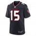 Игровая джерси Houston Texans Kaimi Fairbairn Nike Navy Team Game