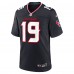 Игровая джерси Houston Texans Xavier Hutchinson Nike Navy Team Game