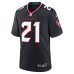 Игровая джерси Houston Texans Calen Bullock Nike Navy Team Game