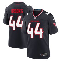 Игровая джерси Houston Texans British Brooks Nike Navy Team Game