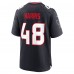 Игровая джерси Houston Texans Christian Harris Nike Navy Team Game