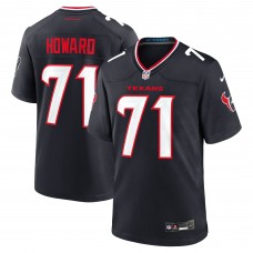 Игровая джерси Houston Texans Tytus Howard Nike Navy Team Game