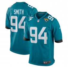 Jacksonville Jaguars Maason Smith Nike Teal Team Game Jersey