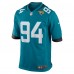 Jacksonville Jaguars Maason Smith Nike Teal Team Game Jersey