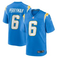 Los Angeles Chargers Denzel Perryman Nike Powder Blue Team Game Jersey