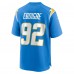 Los Angeles Chargers Justin Eboigbe Nike Powder Blue Team Game Jersey