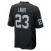 Las Vegas Raiders Dylan Laube Nike Black Team Game Jersey