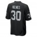 Las Vegas Raiders Darnay Holmes Nike Black Team Game Jersey