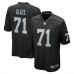 Las Vegas Raiders DJ Glaze Nike Black Team Game Jersey