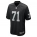 Las Vegas Raiders DJ Glaze Nike Black Team Game Jersey