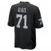 Las Vegas Raiders DJ Glaze Nike Black Team Game Jersey