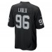 Las Vegas Raiders Jonah Laulu Nike Black Team Game Jersey