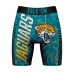 Jacksonville Jaguars Rock Em Socks Teal Wordmark Boxer Briefs