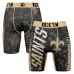New Orleans Saints Rock Em Socks Black Wordmark Boxer Briefs