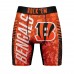 Cincinnati Bengals Rock Em Socks Orange Wordmark Boxer Briefs