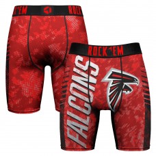 Atlanta Falcons Rock Em Socks Red Wordmark Boxer Briefs Atlanta Falcons Rock Em Socks Red Wordmark Boxer Briefs