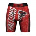 Atlanta Falcons Rock Em Socks Red Wordmark Boxer Briefs