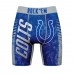 Indianapolis Colts Rock Em Socks Royal Wordmark Boxer Briefs