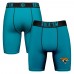 Jacksonville Jaguars Rock Em Socks Teal Primary Logo Boxer Briefs Jacksonville Jaguars Rock Em Socks Teal Primary Logo Boxer Briefs