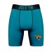 Jacksonville Jaguars Rock Em Socks Teal Primary Logo Boxer Briefs
