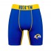Los Angeles Rams Rock Em Socks Primary Logo Boxer Briefs - Royal