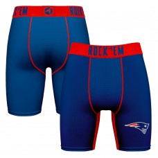 New England Patriots Rock Em Socks Navy Primary Logo Boxer Briefs New England Patriots Rock Em Socks Navy Primary Logo Boxer Briefs
