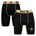 New Orleans Saints Rock Em Socks Black Primary Logo Boxer Briefs New Orleans Saints Rock Em Socks Black Primary Logo Boxer Briefs