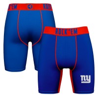 New York Giants Rock Em Socks Royal Primary Logo Boxer Briefs
