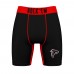 Atlanta Falcons Rock Em Socks Red Primary Logo Boxer Briefs