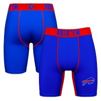 Buffalo Bills Rock Em Socks Royal Primary Logo Boxer Briefs