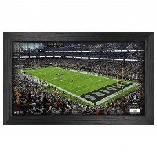 Las Vegas Raiders Highland Mint 12 x 20 2024 Signature Gridiron Panoramic Framed Photo