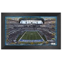 Los Angeles Chargers Highland Mint 12 x 20 2024 Signature Gridiron Panoramic Framed Photo