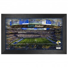 Los Angeles Rams Highland Mint 12 x 20 2024 Signature Gridiron Panoramic Framed Photo