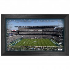 Philadelphia Eagles Highland Mint 12 x 20 2024 Signature Gridiron Panoramic Framed Photo