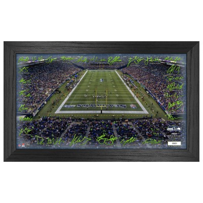 Seattle Seahawks Highland Mint 12 x 20 2024 Signature Gridiron Panoramic Framed Photo