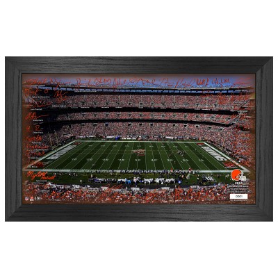 Cleveland Browns Highland Mint 12 x 20 2024 Signature Gridiron Panoramic Framed Photo