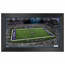 Dallas Cowboys Highland Mint 12 x 20 2024 Signature Gridiron Panoramic Framed Photo