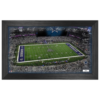 Dallas Cowboys Highland Mint 12 x 20 2024 Signature Gridiron Panoramic Framed Photo